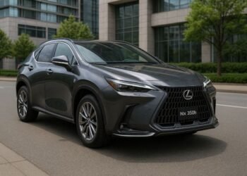 Lexus NX 350h luxury hybrid SUV 2025