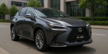 Lexus NX 350h luxury hybrid SUV 2025